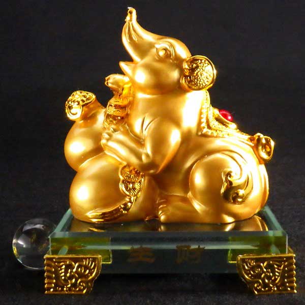 楽天市場】＼27日11:59迄10％OFFクーポン／ 風水 玄関 置物 干支の置物