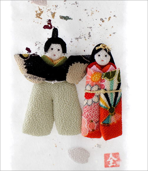 楽天市場】タペストリー たち雛 置物 オブジェ ひな祭り お雛様