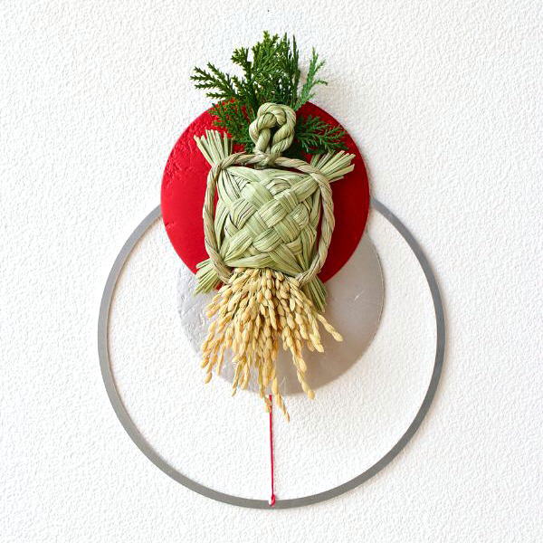 楽天市場】お正月飾り おしゃれ 玄関 モダン しめ縄 水引飾り 亀