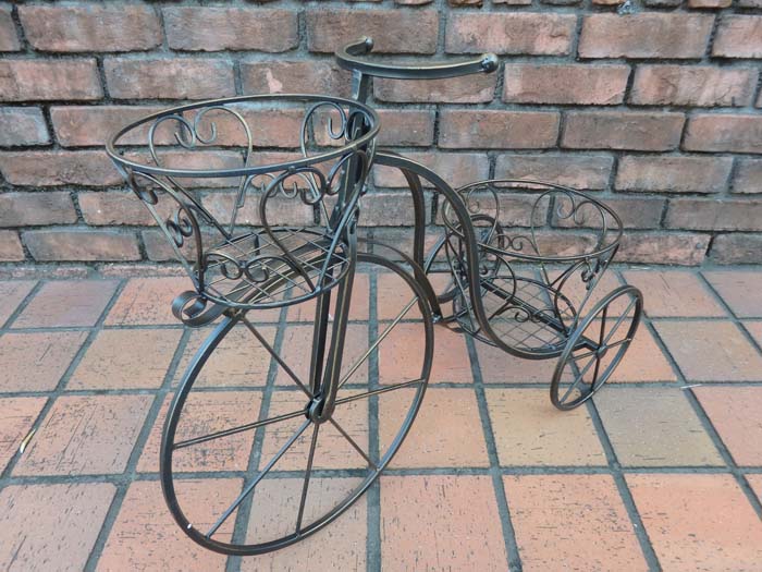 楽天市場】三輪車 ガーデニング ガーデン 雑貨『アイアン