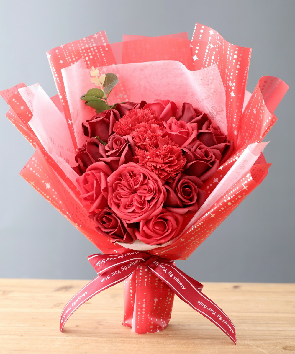 楽天市場】シャボンフラワー 花束 ソープフラワー 送別会 入学 卒業