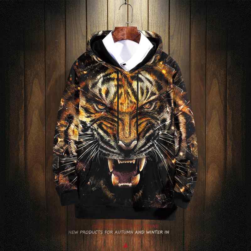 楽天市場】パーカー 虎柄 アメリカン ストリート タイガーヘッド