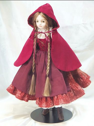 楽天市場】若月まり子 ビスクドール「赤ずきんちゃん」（ドール