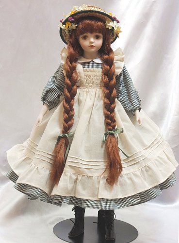 楽天市場】若月まり子 ビスクドール「赤毛のアン」（ドールスタンド付