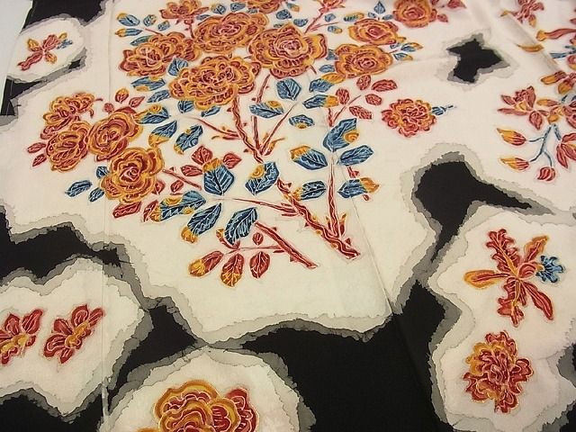 楽天市場】平和屋1□超希少 染彩芸術の巨匠 皆川月華 振袖 刺繍 花