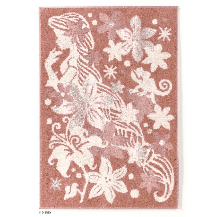 楽天市場】ラグ ディズニー マット プリンセス ピンク スミノエ