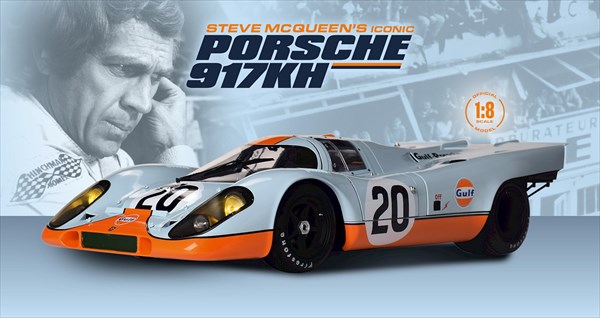 楽天市場】ミニカー 巨大！精密！1/8 ポルシェ 917 スティーブ