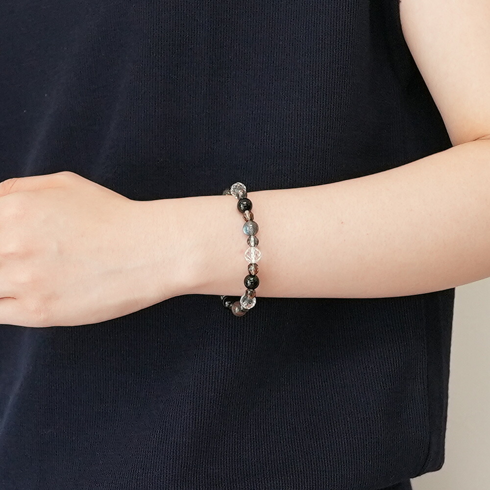 楽天市場】パワーストーン ブレスレット シルバールチルクォーツ