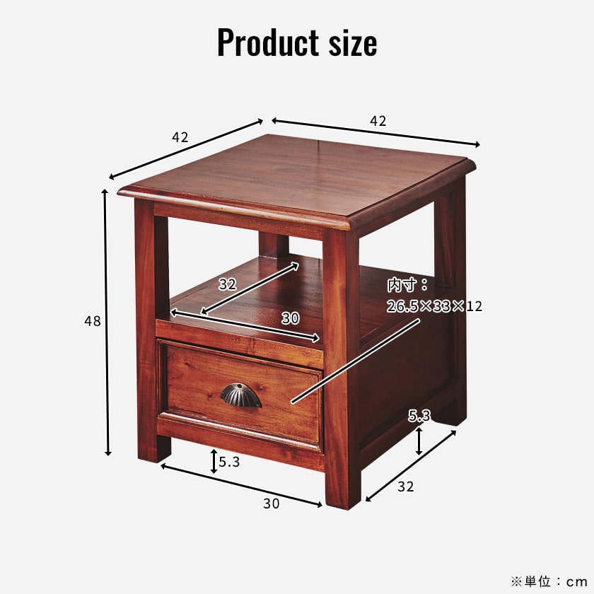 楽天市場】＼ポイント10倍☆23日1:59まで！／ サイドテーブル 木製