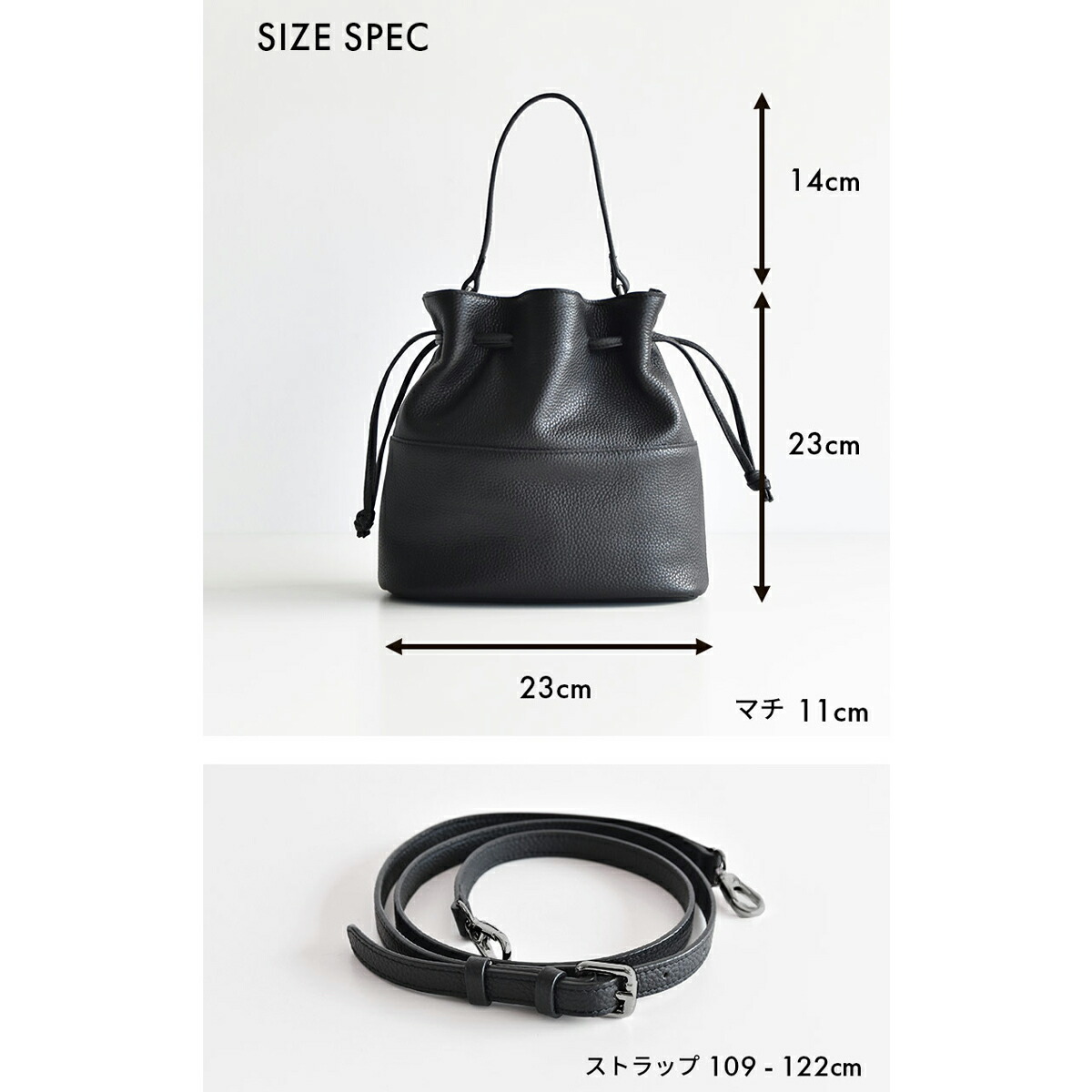 楽天市場】本革 2WAY 巾着 バッグ レディース ショルダーバッグ 斜め