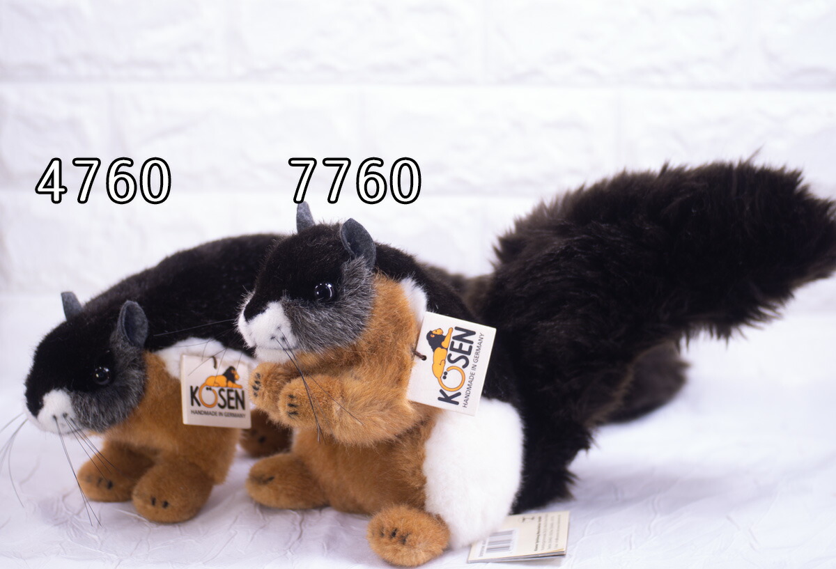 楽天市場】ケーセン ぬいぐるみ Kosen プレボストリス（立ち） 46cm