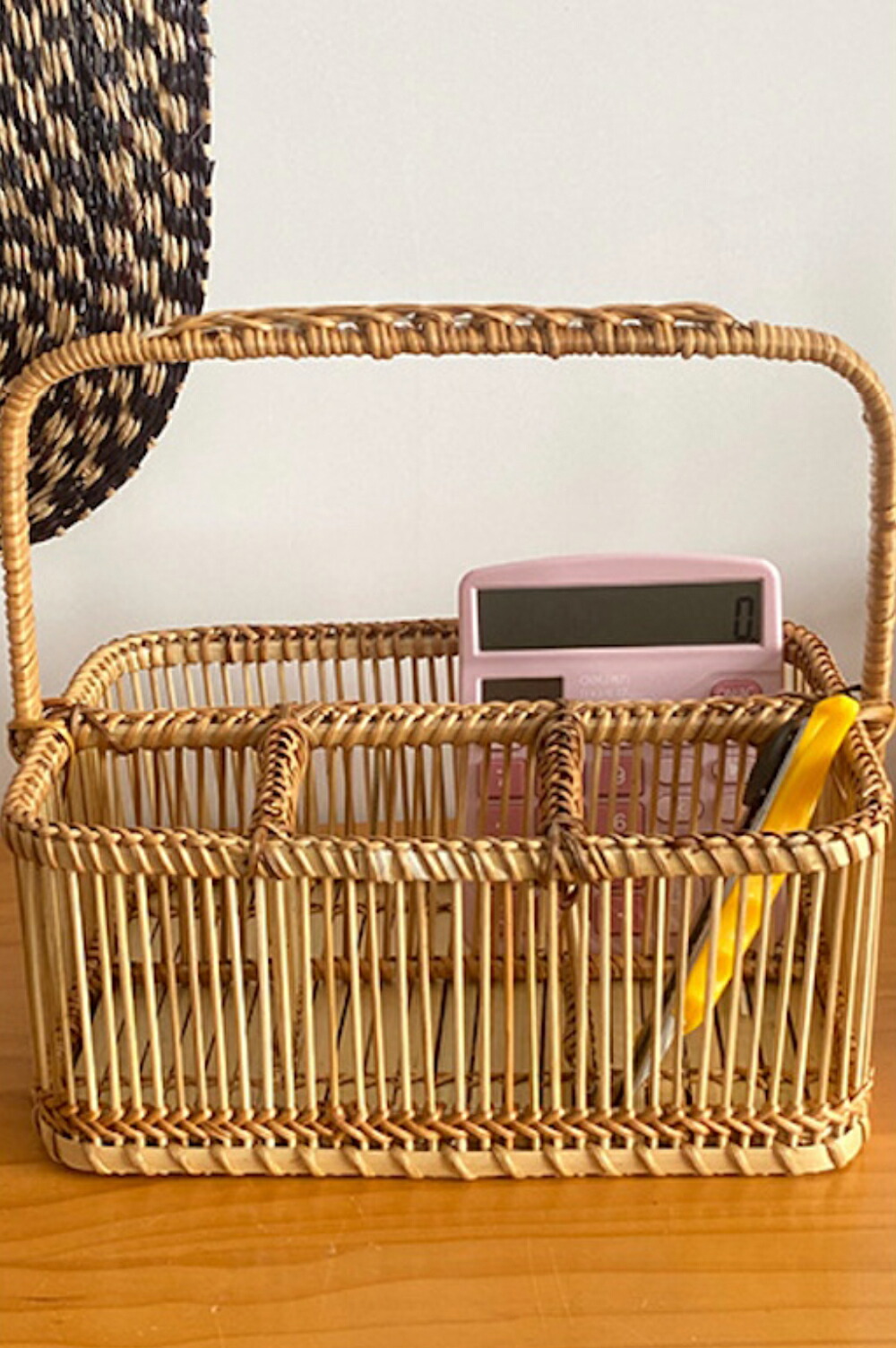 楽天市場】編み かご 藤 ふじ 手作り 竹籠 手提げ バスケット 藤かご