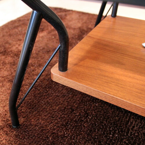 楽天市場】ガラステーブル センターテーブル ガラス アイアン スチール