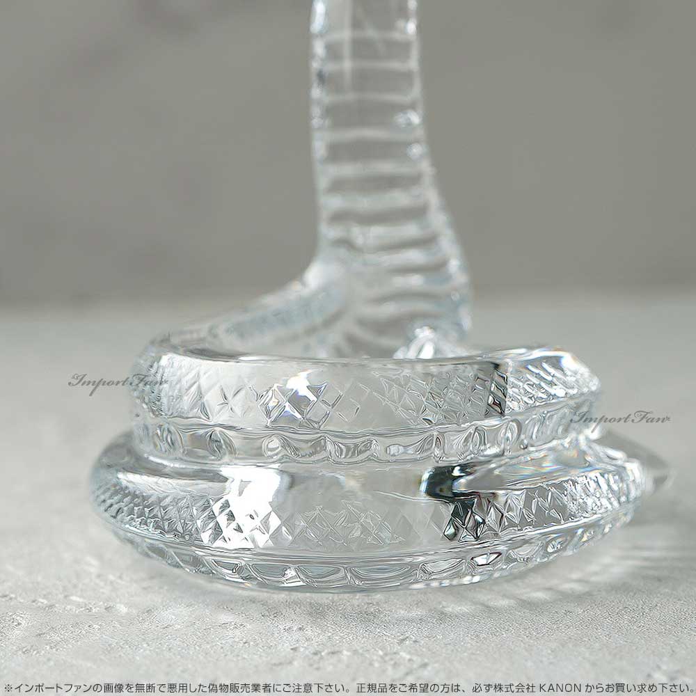 楽天市場】バカラ クリスタル 蛇 ヘビ 巳 クリア 干支 十二支 2816600