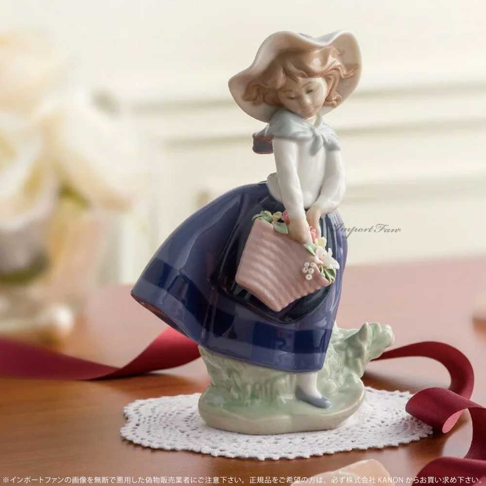 楽天市場】リヤドロ きれいな花ばかり 少女 置物 01005222 LLADRO