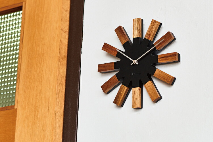 楽天市場】【インターフォルム公式】 掛け時計 ヴィエルコ Wielko