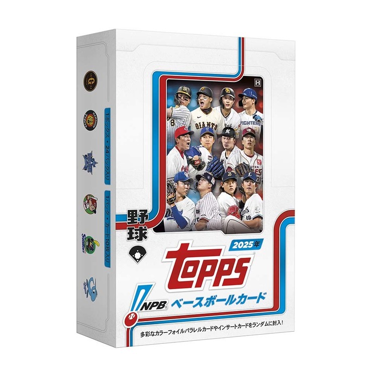 楽天市場】2025 TOPPS NPB ベースボールカードBOX TOPPS プロ野球