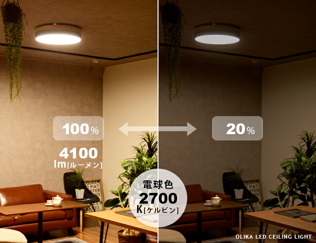楽天市場】[OLIKA LED CEILING LIGHT ver.2：オリカ ver.2] 北欧