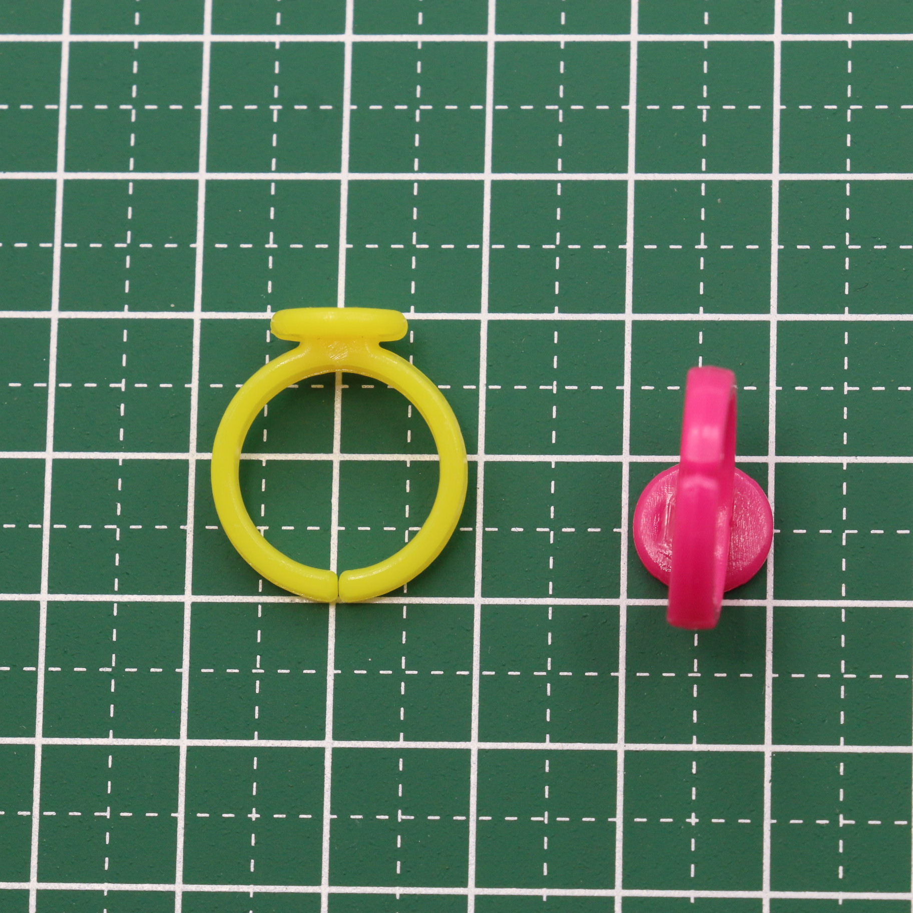 楽天市場】指輪パーツ 台座付き 子供用 50個セット リングパーツ 平皿