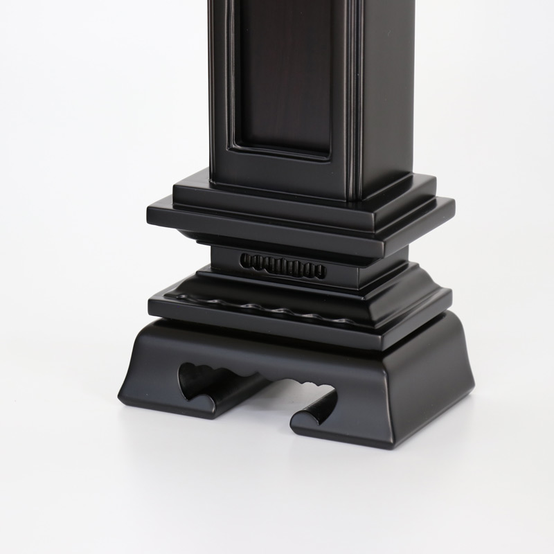 楽天市場】繰出位牌 黒壇 紫壇 「春日回出 (かすがくりだし)」 3.5寸