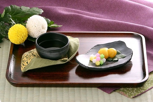 楽天市場】送料無料 うるし塗り長角盆(36×26.5) | 日本製 木製 木製