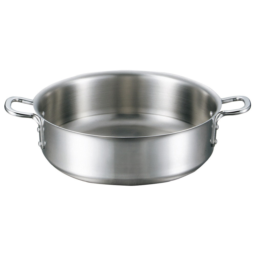 楽天市場】EBM ビストロ 三層クラッド 外輪鍋 27cm 蓋無 (EBM25-1)(83