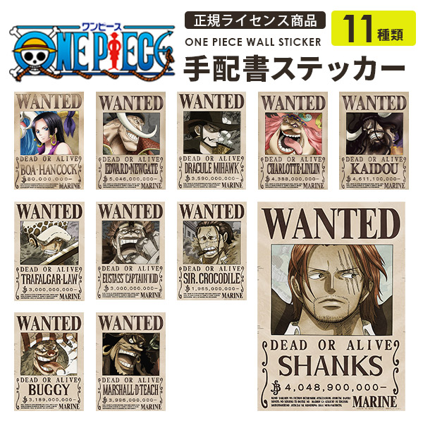 楽天市場】ONE PIECE 手配書 A3サイズ 全11種類 ハンコック 白ひげ