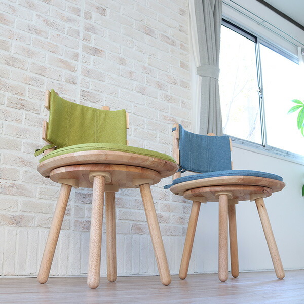 楽天市場】ダイニングチェア 2脚セット 回転 北欧風 無垢 木製 天然木