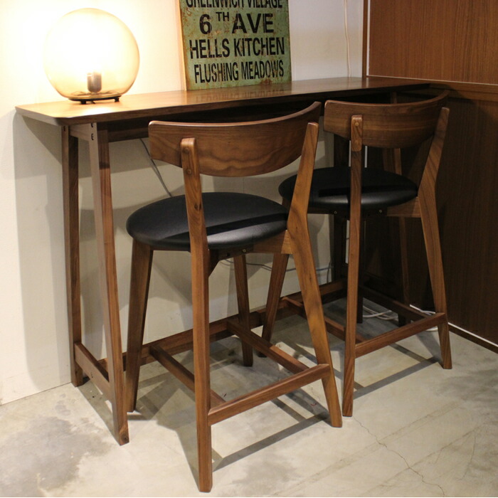 楽天市場】【ｻﾀﾃﾞｰｸｰﾎﾟﾝ10％off】カウンターチェア2脚セット 無垢材