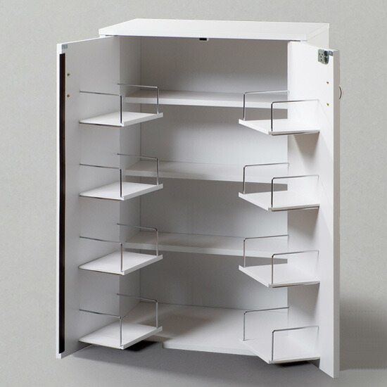 楽天市場】安心の日本製 国産 鍵付きDVD収納 DVDラック ホワイト