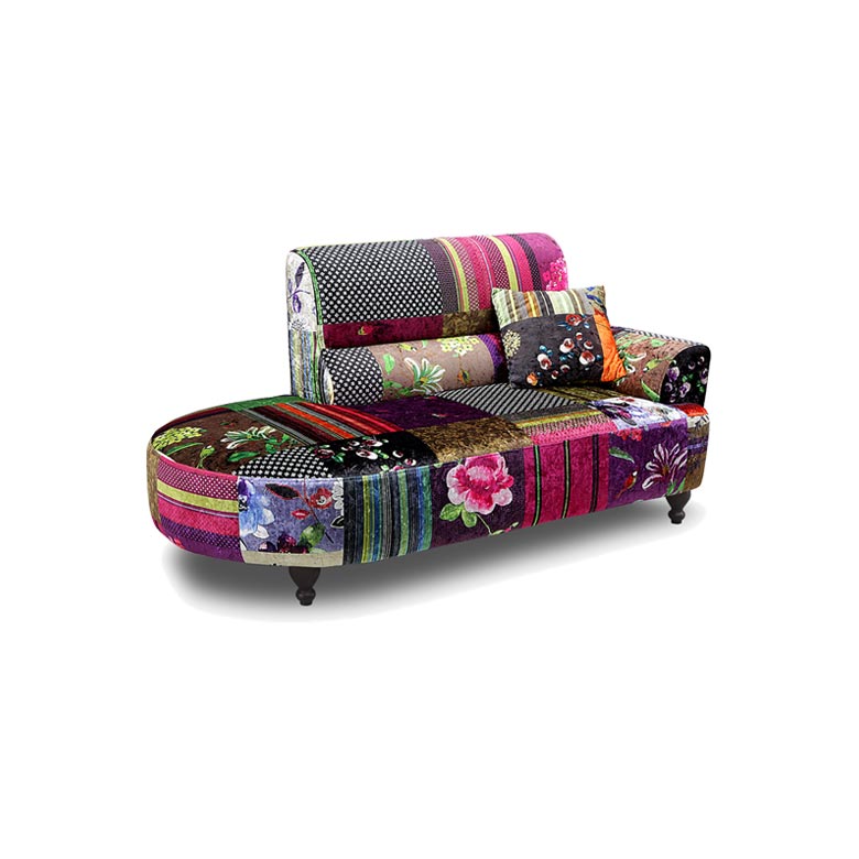 楽天市場】ソファー 2人掛け おしゃれ カラフルソファ クッション付き