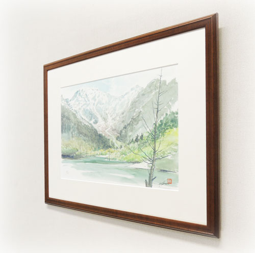 楽天市場】絵画 上高地 （後藤勝美） 送料無料 【海・山】ジクレー版画