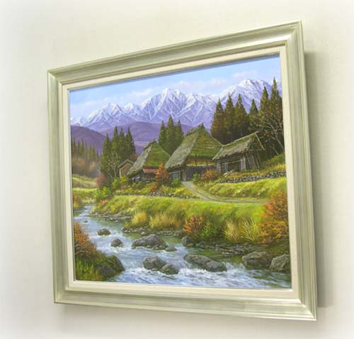 楽天市場】絵画 油絵 山村清流 F20号 （関健造） 送料無料 【海・山