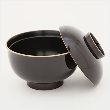 楽天市場】送料無料 雑煮椀 蓋付き 5客セット 溜渕金雑煮椀揃 日本製