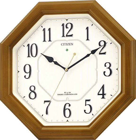 楽天市場】八角形 電波時計 シチズンの通販