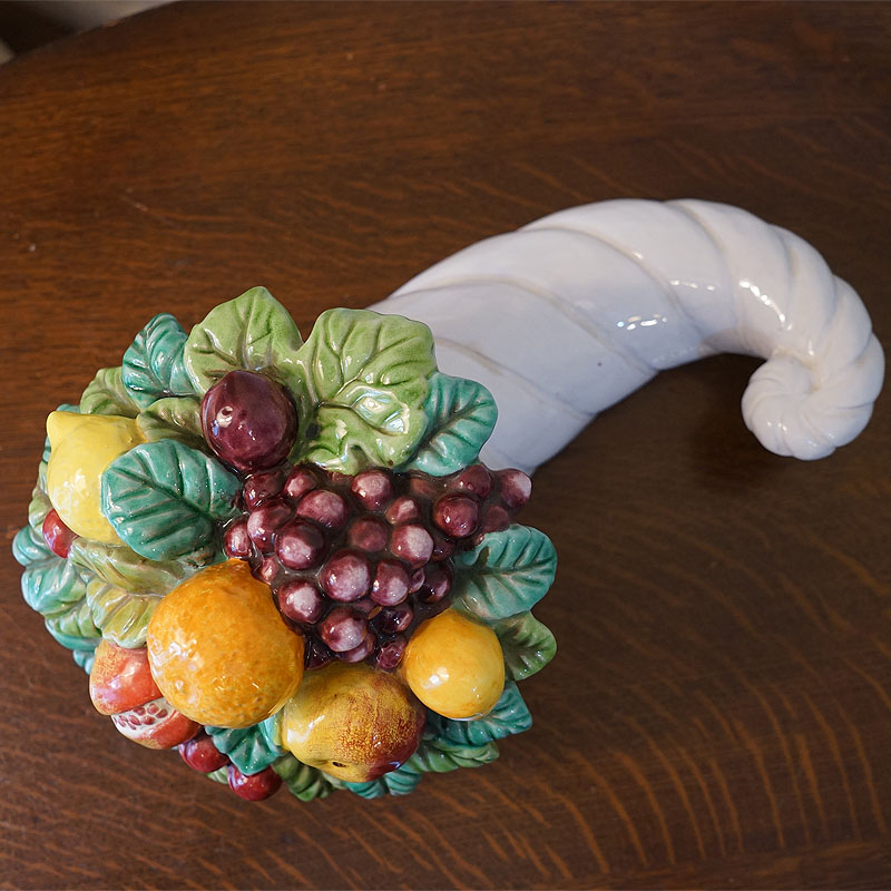 楽天市場】イタリア プージー社 フルーツの置物 陶器製 テラコッタ