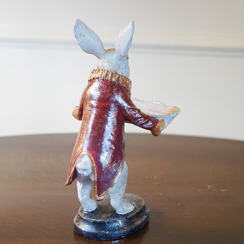 楽天市場】バロックラビット トレイ 置物 おしゃれ オブジェ 置物