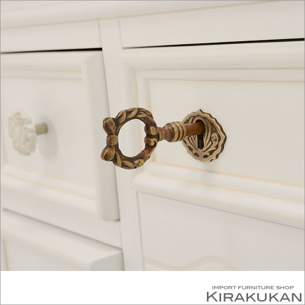 楽天市場】HAMPTONII ハンプトンII ドレッサーセット 白家具 組立式