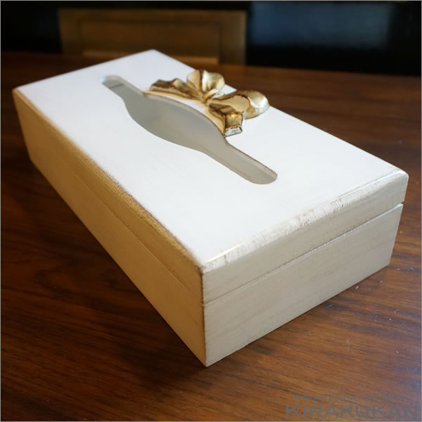 楽天市場】SOLDI ソルディ ゴールドリボン ティッシュボックス