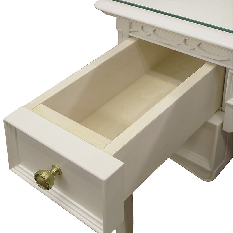 楽天市場】東海家具フルール Fleur WH ドレッサー(スツール付) 開梱