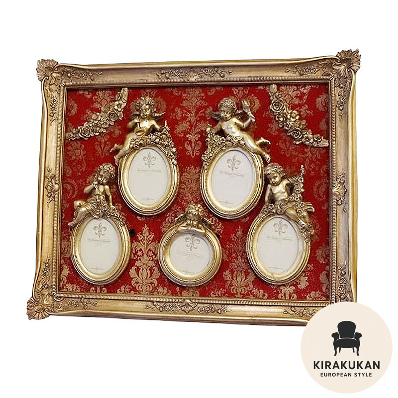 楽天市場】ファミリー フォトフレーム 壁掛け 多面 アンティーク