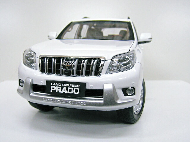 楽天市場】TOYOTA特注 1/18 トヨタ ランドクルーザー プラド (ホワイト