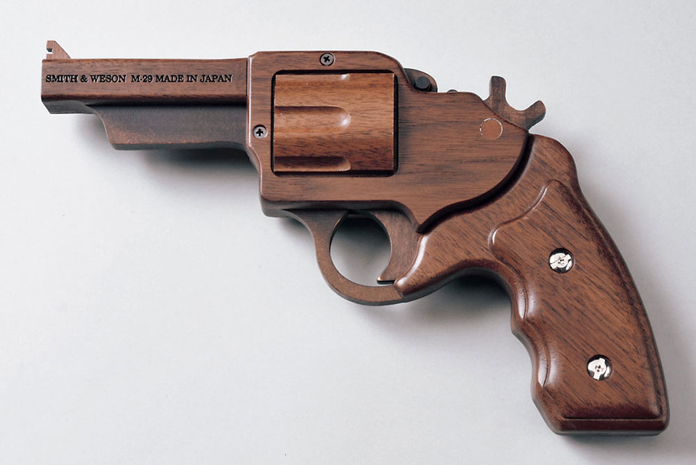 楽天市場】ササキ工芸 木製ゴム鉄砲 GRASP スミスとウェッソン M29