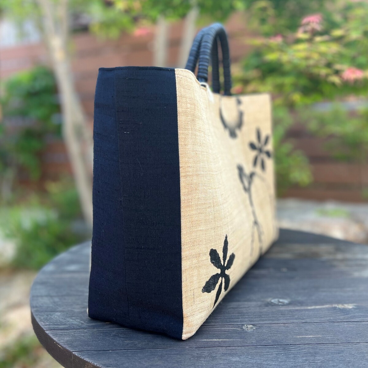 楽天市場】【蚊帳トートバッグ】彩乃庵作家一点物アンティークリネン麻