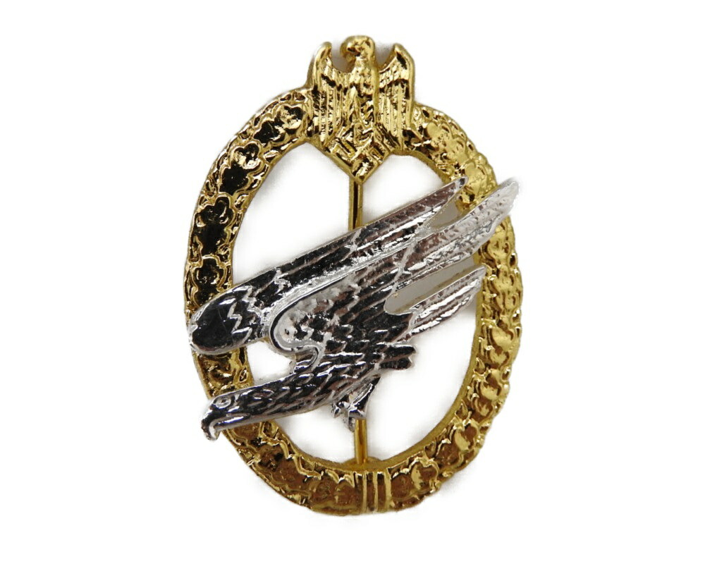 楽天市場】ドイツ軍 降下猟兵 ゴールド シルバー グリーンデビル 鷲章