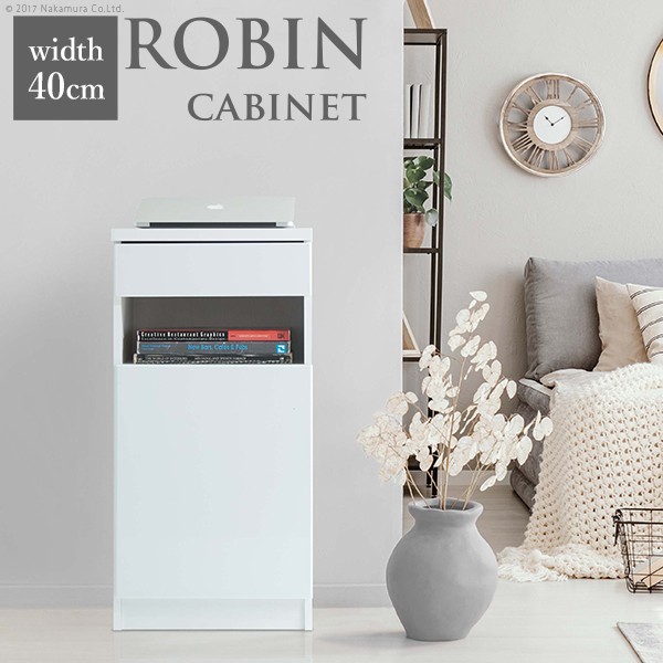 楽天市場】キャビネット 白家具（キャビネット・コンソール｜収納家具