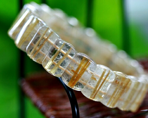 楽天市場】タイチンルチル バングル タイチンルチルクォーツ