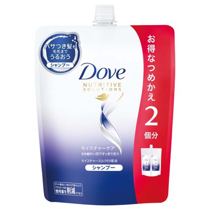 楽天市場】ダヴ モイスチャーケア シャンプーつめかえ用 700gダブ