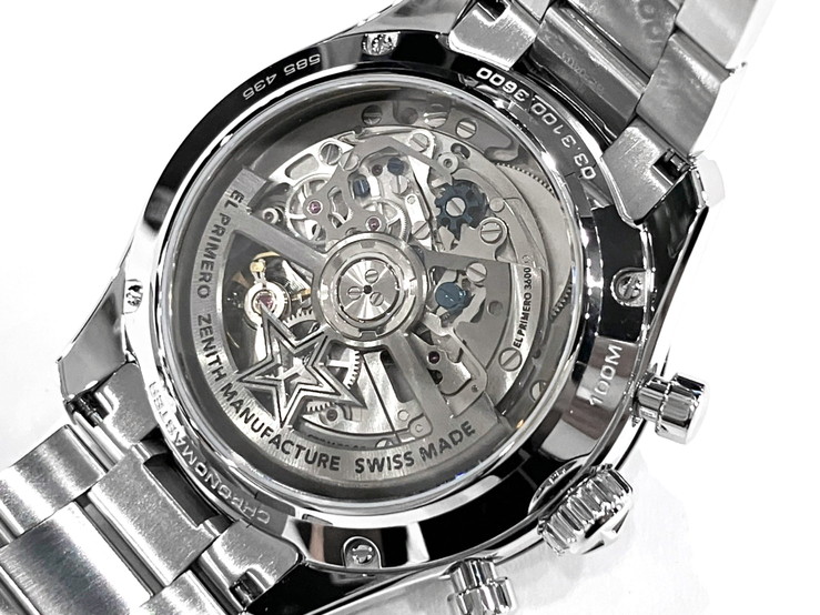 楽天市場】ZENITH ゼニス クロノマスター スポーツ 白文字盤 セミ