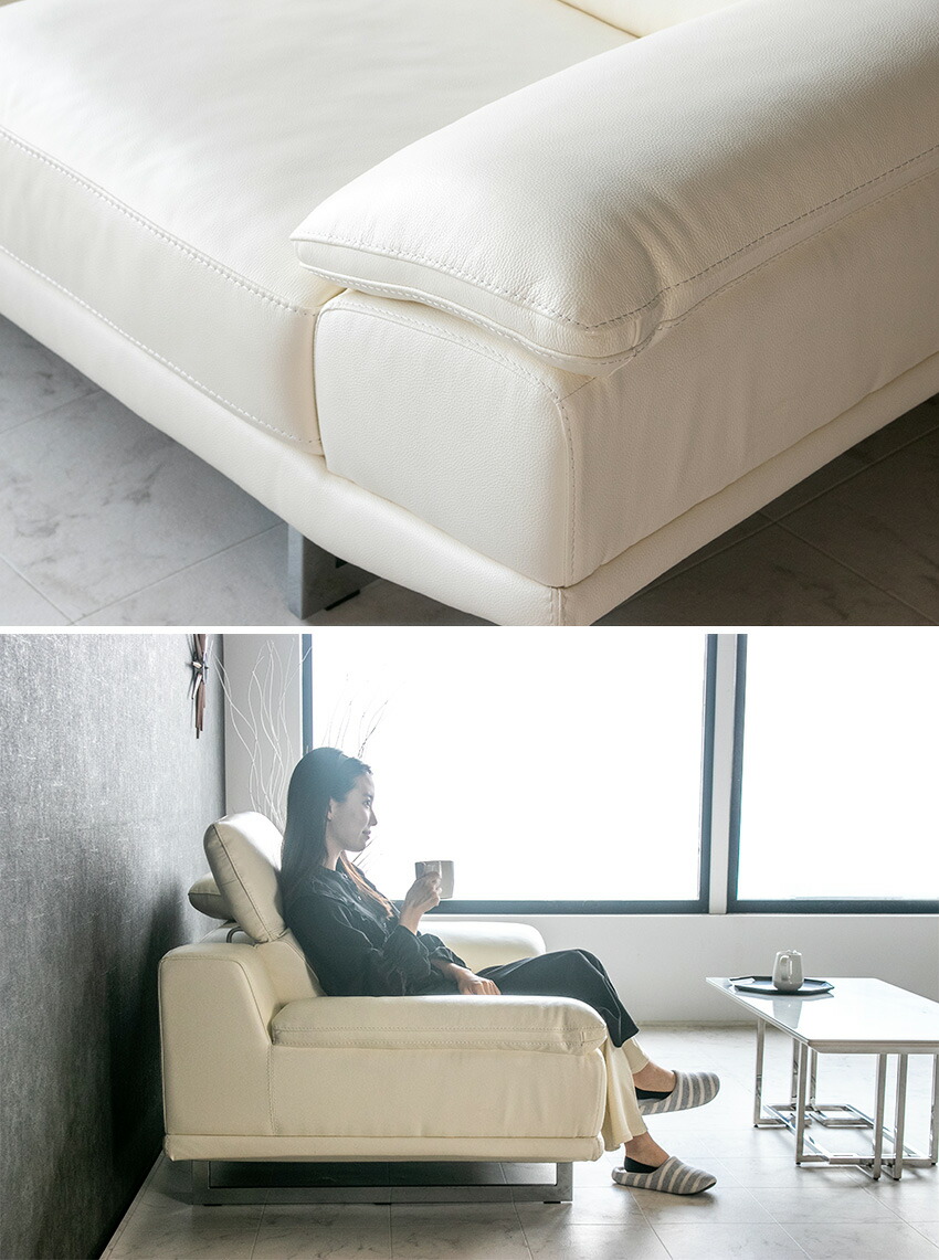 楽天市場】【送料無料】 ソファー 本革 レザー ソファ 2人掛け 3人掛け